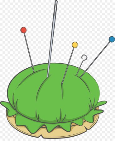 Иголка мультяшная