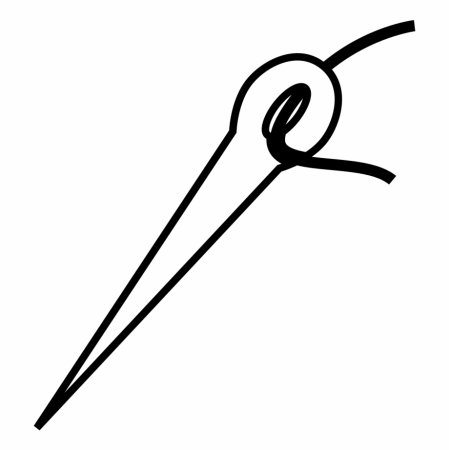 Игла раскраска