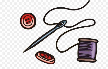 Нитки , иголки для шитья машинкой