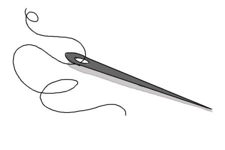 Иголка иллюстрация