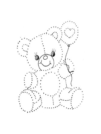 Раскраски обводилки для малышей