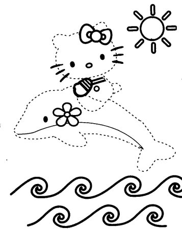 Детское рисование по точкам