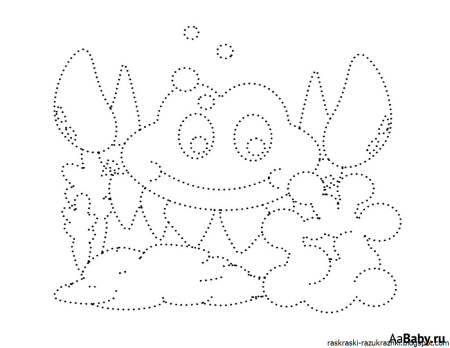Рисование по точкам для дошкольников