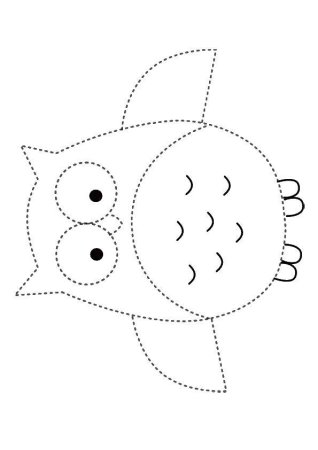 Рисунки для обводки по контуру