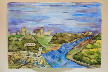 Картина экология в городе