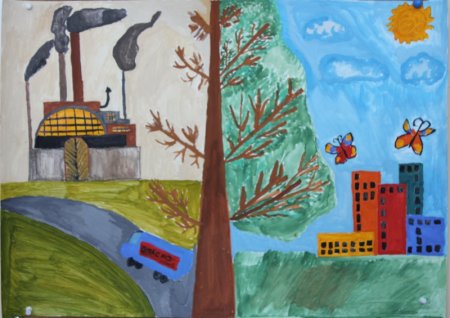 Экология глазами детей рисунки