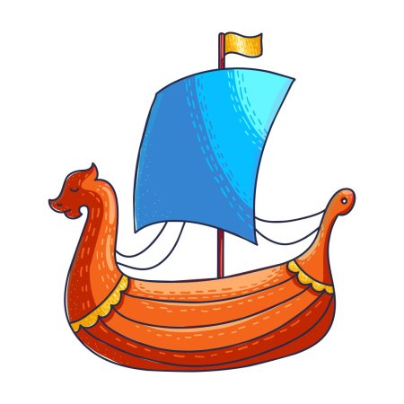 Ладья иллюстрация