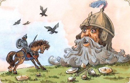 Руслан и Людмила голова богатыря