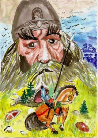 Бой Руслана с Черномором