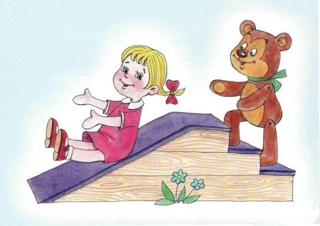 Ступеньки рисунок для детей