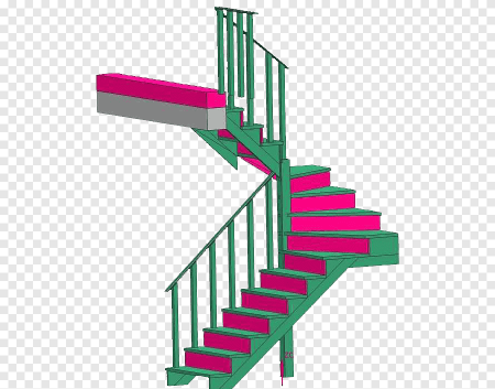 Лестница мультяшная