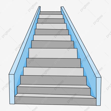 Нарисовать ступеньки