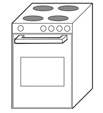 Электроплита раскраска