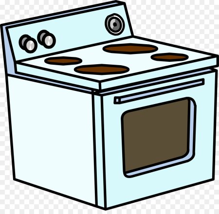 Кухонная плита мультяшная