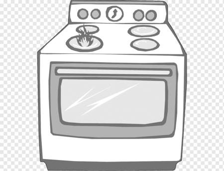 Раскраска плита кухонная