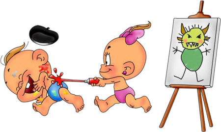 Карикатура на школьную тему