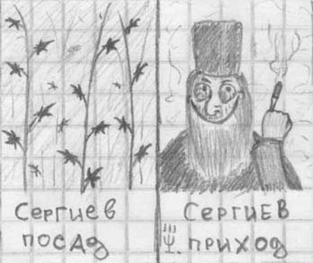 Карикатуры на школьников