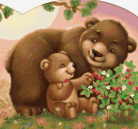 Мама Медведица и Медвежонок