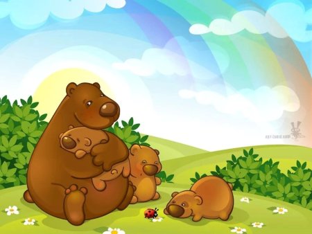 Медвежонок иллюстрация