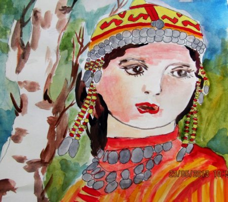 Чувашские рисунки