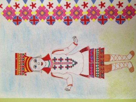 Марийский рисунок