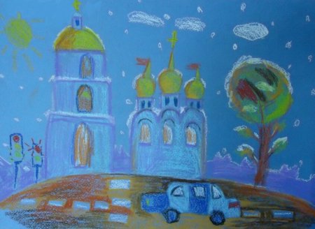 Тобольский Кремль картина