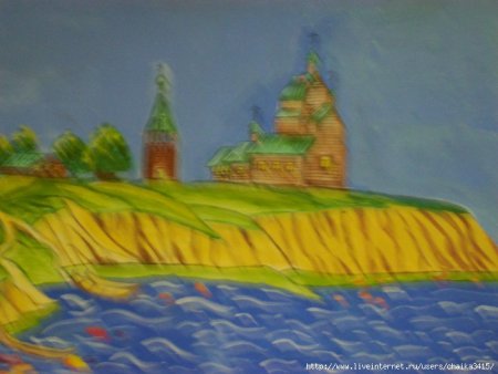 Кремль Тобольск нарисовать