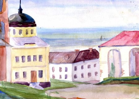 Рисование на тему достопримечательность родного края