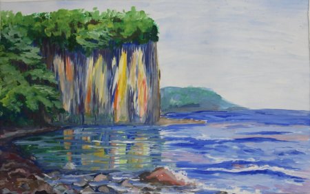 Иллюстрация к утесу Лермонтова