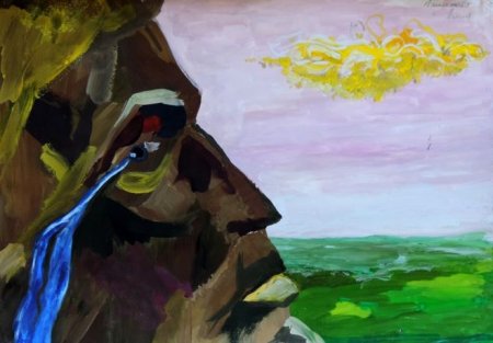 Утёс рисунок