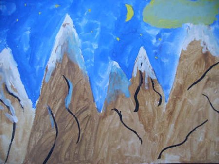 Утёс рисунок