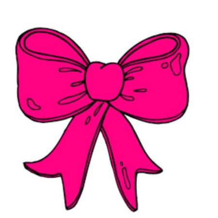 Бантик печать