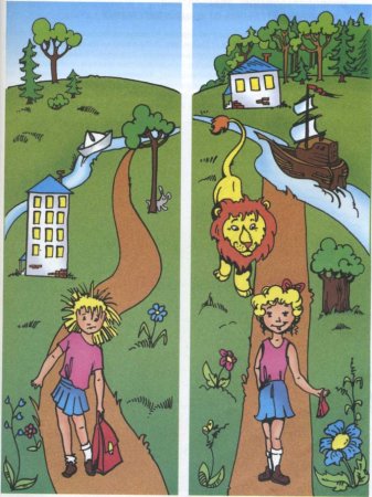 Противоположности в природе для дошкольников