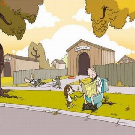 Реальность карикатура