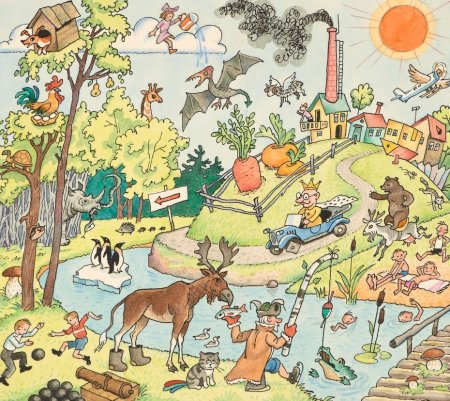 Небылицы в картинках для дошкольников