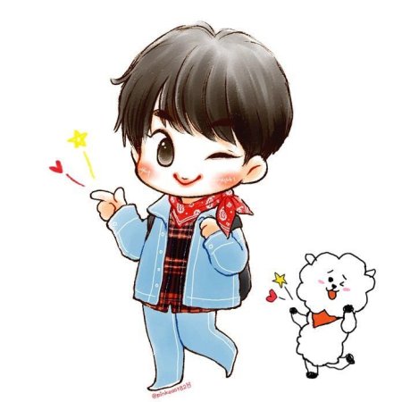 BTS Chibi персонажи
