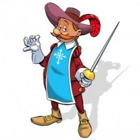 Мушкетер мультяшный