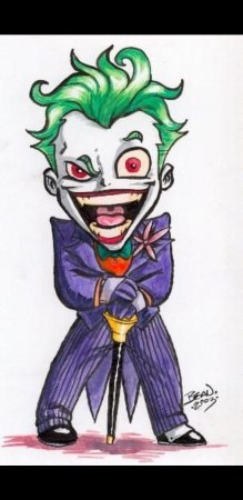 Джокер для срисовки