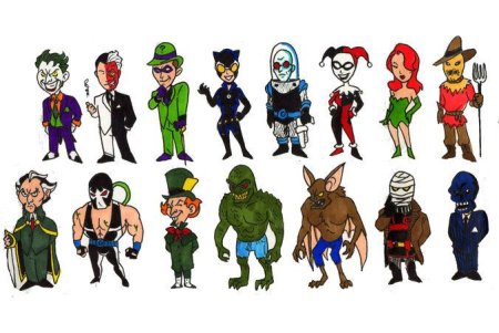 Злодеи из Бэтмена