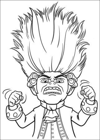 Злодей раскраска для детей