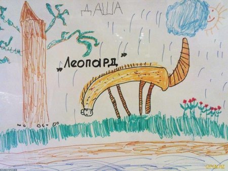 Нелепые детские рисунки