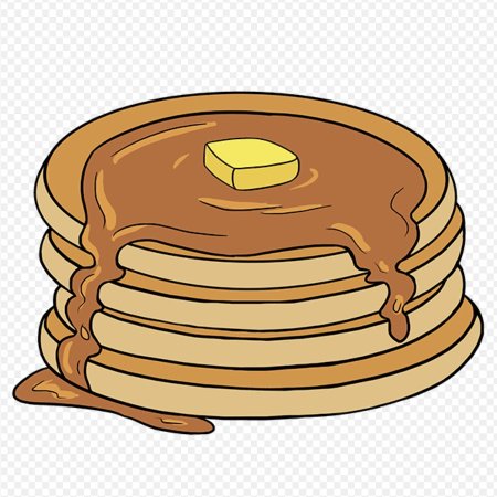 Блины рисунок