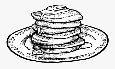 Блины раскраска