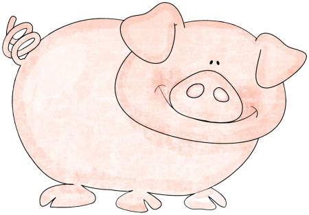 Нарисовать свинью
