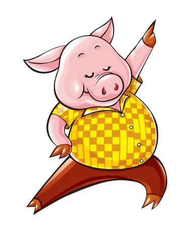 Поросенок рисунок для детей