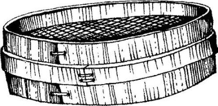 Сито для детей на прозрачном фоне