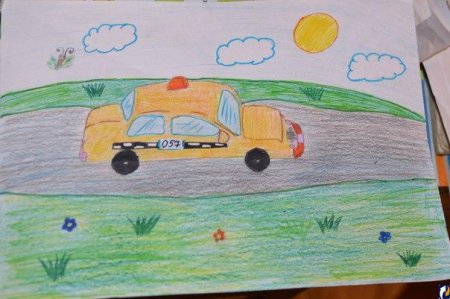 Рисунок на тему водитель