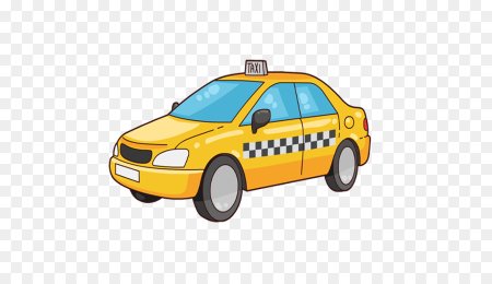 Таксист рисунок