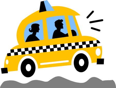 Водитель такси рисунок