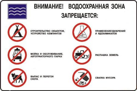 Знак природоохранная зона